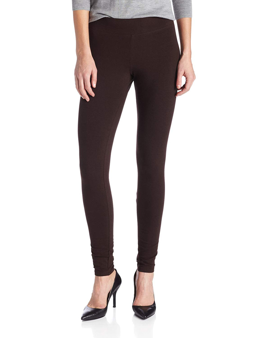 HUE Women's Cotton Ultra Legging with Wide Waistband