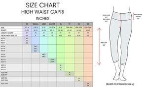 90 Degree By Reflex – High Waist Tummy Control Shapewear – Power Flex Capri