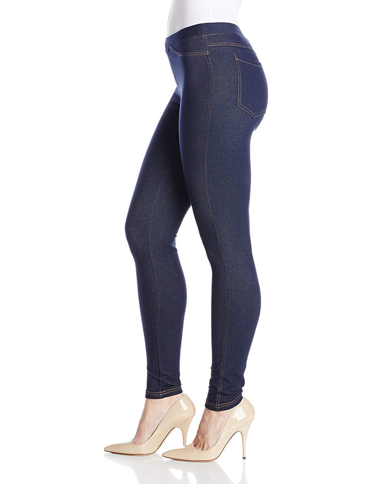 No nonsense Women's Denim Leggings With Pockets